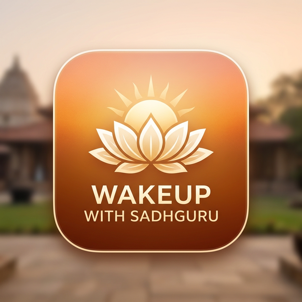 Wakeup with Sadhguru app icon